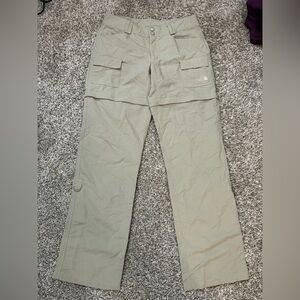 The North Face womans Khaki Cargo Pants